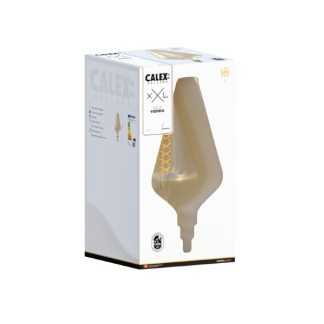 Calex XXL | Vienna | E27 (4W, 320lm, 2200K, Dimbaar, Goud) 2101001200 K170203870 - 3