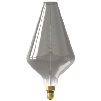Calex XXL | Vienna | E27 (6W, 80lm, 1800K, Dimbaar, Titanium) 2101001300 K170203702 - 2