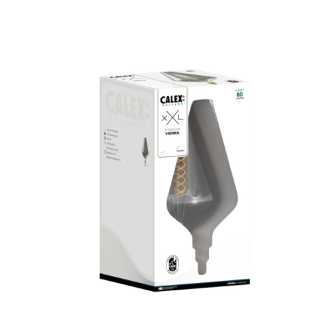 Calex XXL | Vienna | E27 (6W, 80lm, 1800K, Dimbaar, Titanium) 2101001300 K170203702 - 3