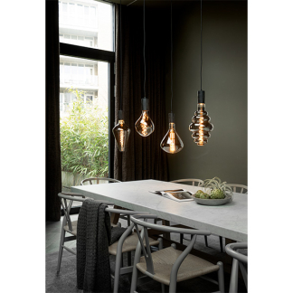 Calex XXL | Vienna | E27 (6W, 80lm, 1800K, Dimbaar, Titanium) 2101001300 K170203702 - 5