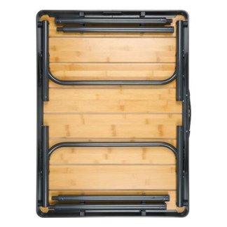 Camp Active Campingtafel | Camp Active | 75 x 55 x 71 cm (Verstelbaar, Bamboe en aluminium) 871125255686 K170105172 - 3