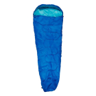Slaapzak | Camp Active | 210 x 80 cm (Mummy, Blauw)