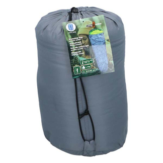 Camp Active Slaapzak | Camp Active | 210 x 80 cm (Mummy, Grijs/Geel) 50135 K180107526 - 3