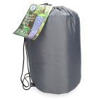 Camp Active Slaapzak | Camp Active | 210 x 80 cm (Mummy, Grijs/Geel) 50135 K180107526 - 4