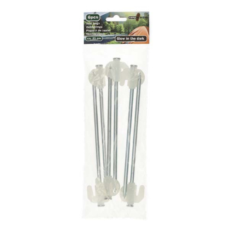 Camp Active Tentharingen | Camp Active | 6 stuks (Glow in the dark) 50297 K170105156 - 3