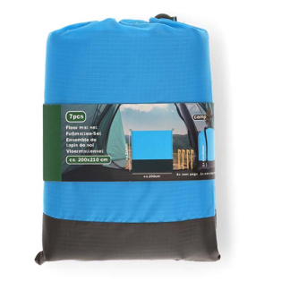Camp Active Tentzeil | Camp Active | 210 x 200 cm (Inclusief grondpennen en draagtas) 50312 K170105159 - 3