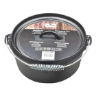 Cast Iron Dutch Oven | Cast Iron | Ø 25 x 11 cm (4 liter, Gietijzer) 23460424 K170105217 - 2