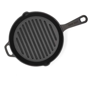Cast Iron Grillpan | Cast Iron | Ø 26.5 cm (Gietijzer) 23460388 K170105216 - 3