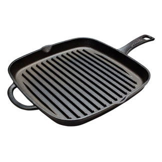 Cast Iron Grillpan | Cast Iron | 26 x 26 cm (Vierkant, Gietijzer) 23460529 K170105222 - 1