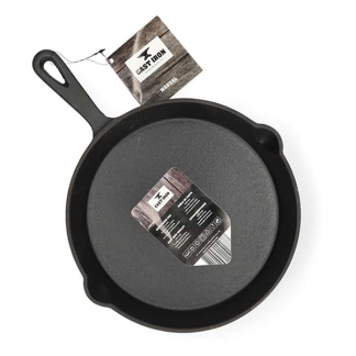 Cast Iron Koekenpan | Cast Iron | Ø 25 cm (Gietijzer) 23460370 K170105214 - 3