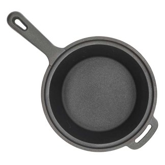 Cast Iron Sauspan | Cast Iron | Ø 18 x 9 cm (1.5 liter, Gietijzer) 23460446 K170105220 - 1
