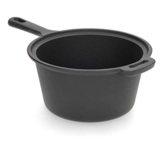 Cast Iron Sauspan | Cast Iron | Ø 18 x 9 cm (1.5 liter, Gietijzer) 23460446 K170105220 - 2