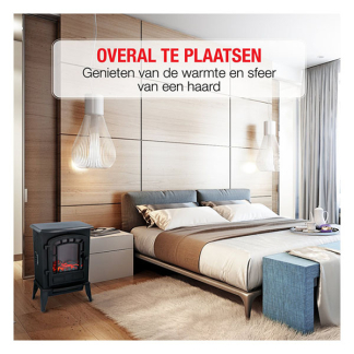 Classic Fire Sfeerhaard | Classic Fire  (1000/2000W, Vrijstaand, Ruimtes tot 22 m²) 871125222417 K170101196 - 5