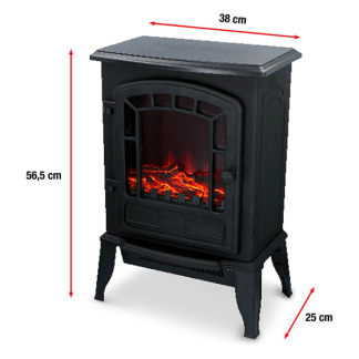 Classic Fire Sfeerhaard | Classic Fire  (1000/2000W, Vrijstaand, Ruimtes tot 22 m²) 871125222417 K170101196 - 2