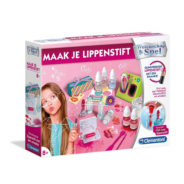 Clementoni Lippenstift pakket | Clementoni wetenschap (15+ onderdelen, Inclusief ingrediënten) 2006033 K071000026 - 1
