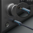 Clicktronic 3.5 mm jack kabel | M ↔ M | Clicktronic | 1 meter (Stereo, Verguld, 3-polig) 70476 K010214406 - 5