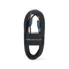 Clicktronic 3.5 mm jack kabel | M ↔ M | Clicktronic | 5 m (Stereo, Verguld, 3-polig) 70480 K010214409 - 2