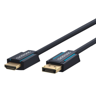 Clicktronic DisplayPort naar HDMI kabel | Clicktronic | 1 meter (4K@60Hz) 44923 K010214391 - 1