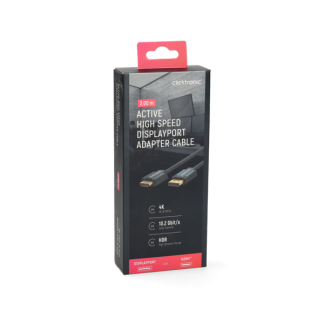 Clicktronic DisplayPort naar HDMI kabel | Clicktronic | 2 meter (4K@60Hz) 44924 K010214392 - 8
