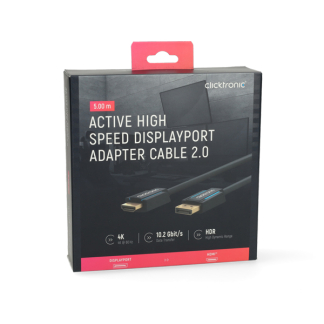 Clicktronic DisplayPort naar HDMI kabel | Clicktronic | 5 meter (4K@60Hz) 44926 K010214394 - 8