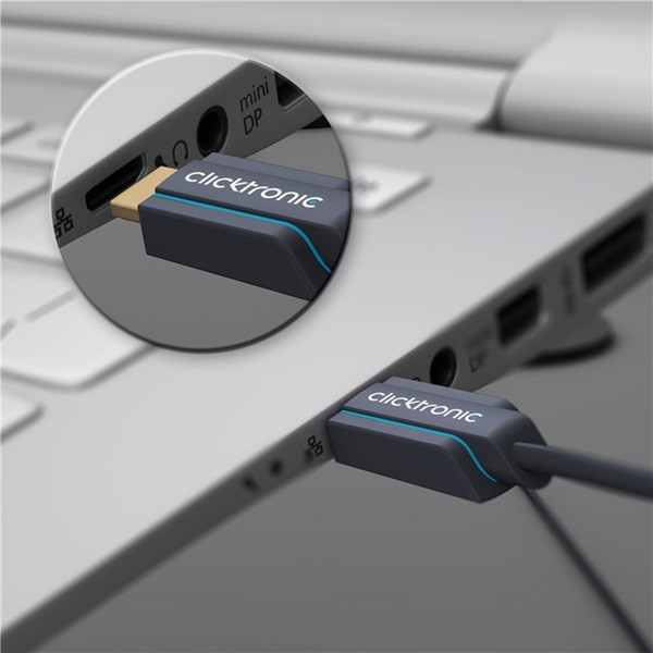 Clicktronic HDMI kabel 4K | Clicktronic | 0.5 meter (120Hz, 8K@60Hz, HDR) 40987 A010214385 - 5