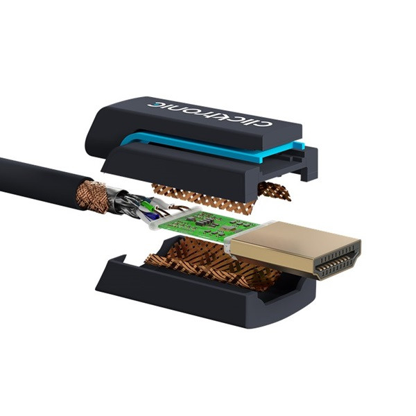 Clicktronic HDMI kabel 4K | Clicktronic | 0.5 meter (120Hz, 8K@60Hz, HDR) 40987 A010214385 - 3