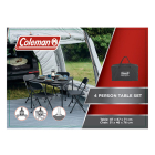 Coleman Campingset | Coleman | 5-delig (Inklapbaar, Kunststof, Antibacteriële Coating, Zwart) 01579 K170104882 - 8