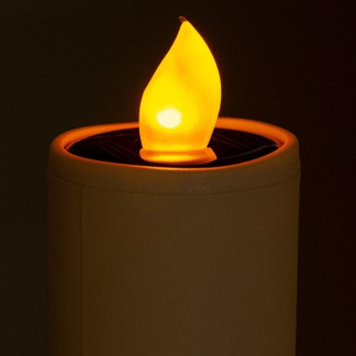 Colourfull Seasons Solar prikspot kaars | Lumineo | 90 cm (Led, Schemersensor, Flame) 897829 K170203529 - 2