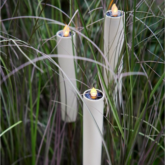 Colourfull Seasons Solar prikspot kaars | Lumineo | 90 cm (Led, Schemersensor, Flame) 897829 K170203529 - 3