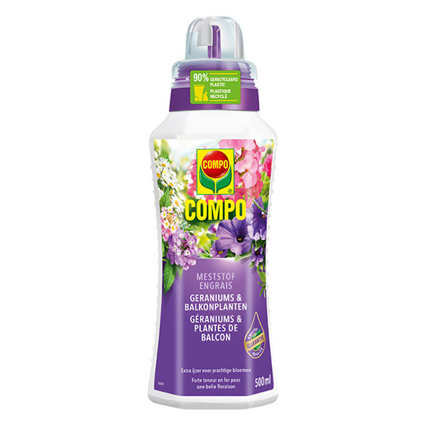 Compo Bloeiende planten en geraniums voeding | Compo | 500 ml (Vloeibaar) 1434922017 K170116068 - 1