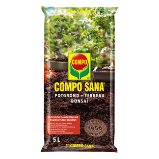 Compo Bonsai potgrond | Compo | Sana | 5 liter (Meststof) 1160222017 K170116047 - 1