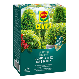 Compo Buxus en ilex mest | Compo | 2 kg (Hersluitbaar) 1572612017 2561302017 K170116277