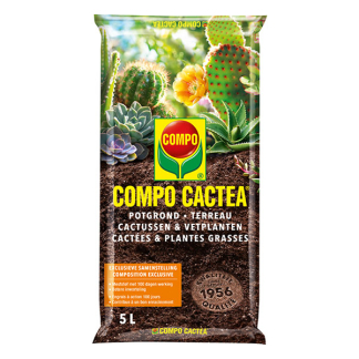 Compo Cactus en vetplanten potgrond | Compo | Cactea | 5 liter (Meststof) 1122122017 K170115774 - 1
