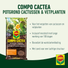 Compo Cactus en vetplanten potgrond | Compo | Cactea | 5 liter (Meststof) 1122122017 K170115774 - 3