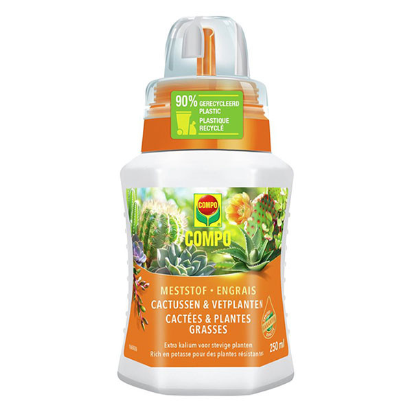 Compo Cactus en vetplanten voeding | Compo | 250 ml (Vloeibaar) 1406422017 K170115784 - 1