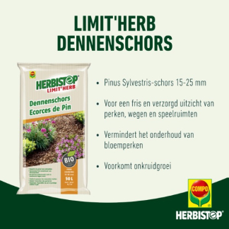 Compo Dennenschors | Compo | 50 liter (Pinus Sylvestris, 15-25 mm, Bio-label) 2339204017 K170115777 - 2