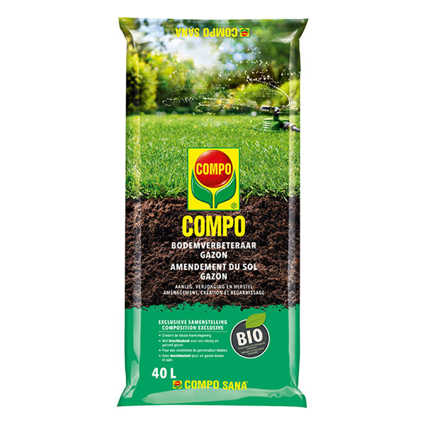 Compo Gazon bodemverbeteraar | Compo | 40 liter (Bio-label, Organisch) 2633304017 K170116045 - 1