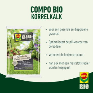 Compo Gazonkalk | Compo | 100 m² (Organisch, 10 kg) 2870301017 K170116079 - 2