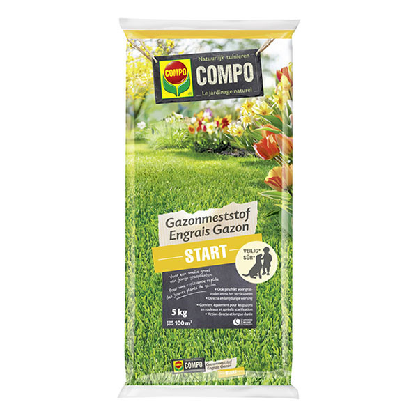 Compo Gazonmest | Compo | 5 kg (100 m², Start) 2638502017 K170115945 - 1
