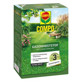 Compo Gazonmest | Compo | 60 m² (Lang werkend, 1.5 kg) 2373602017 K170116036