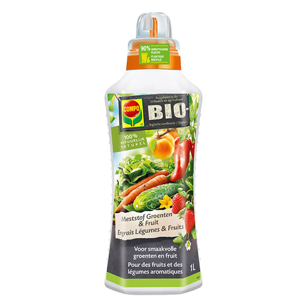 Compo Groenten en fruit voeding | Compo | 1 liter (Natuurlijk, Vloeibaar) 2864802017 K170116086 - 1