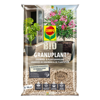 Compo Hydrokorrels | Compo | Granuplant® | 25 liter (Natuurlijk, Puimsteen, Bio-label) 2864504017 K170116267 - 1