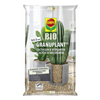 Compo Hydrokorrels cactussen | Compo | Granuplant® | 3 liter (Ook voor vetplanten, Organisch) 2522501017 K170115944