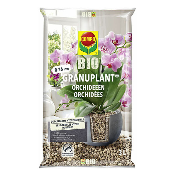 Compo Hydrokorrels orchideën | Compo | Granuplant® | 3 liter (Organisch) 2457701017 K170115943 - 1