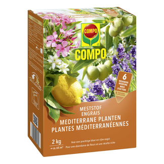 Compo Mediterrane planten mest | Compo | 2 kg (65 m²) 2615302017 K170115950