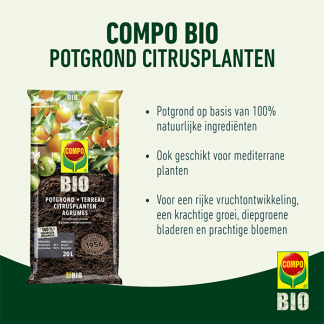 Compo Mediterrane potgrond | Compo | 20 liter (Organisch) 2822608017 K170116278 - 2