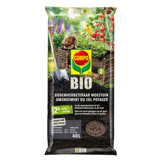 Compo Moestuin bodemverbeteraar | Compo | 40 liter (Natuurlijk, Turfvrij) 2074804017 K170115775 - 1
