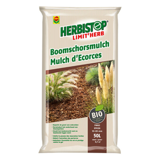 Compo Mulch boomschors | Compo | 50 liter (Pinus Epicea, 10-20 mm, Bio-label) 2339104017 K170116048 - 1