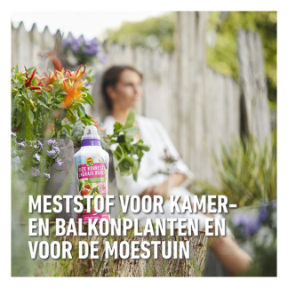 Compo Plantenvoeding | Compo | 1000 ml (Vloeibaar, Universeel, Roze korrels) 2352512017 K170115953 - 3