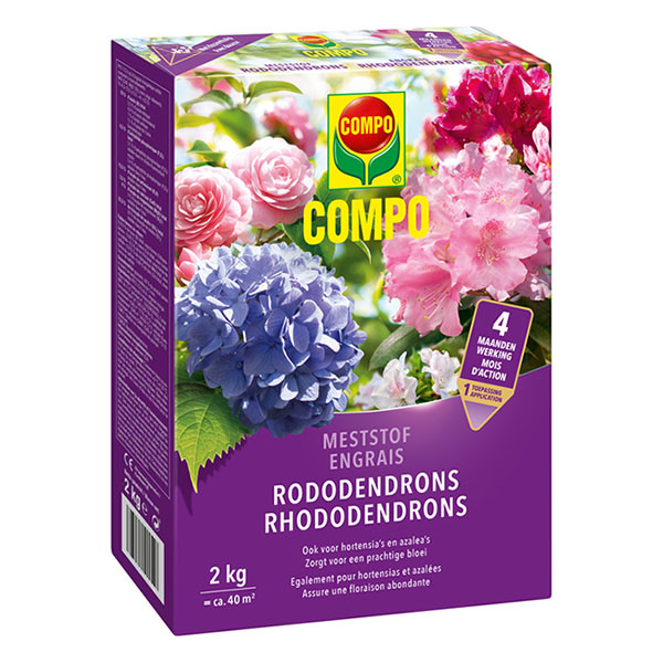 Compo Rodo, hortensia en azalea mest | Compo | 2 kg (Hersluitbaar) 1557112017 2561102017 K170115107 - 1